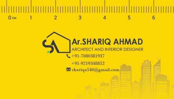 Architect Shariq Ahmad